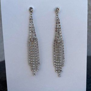 Crystal chandelier earrings